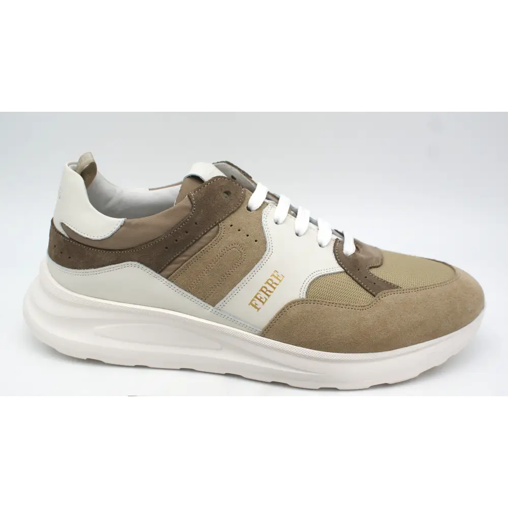 238-25301 Beige - MEN SNEAKERS - MEN SHOES • ss25