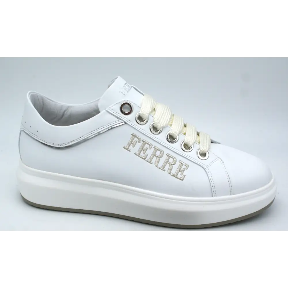 238-25353 White/silver - SNEAKERS - ss25 • WOMEN SHOES