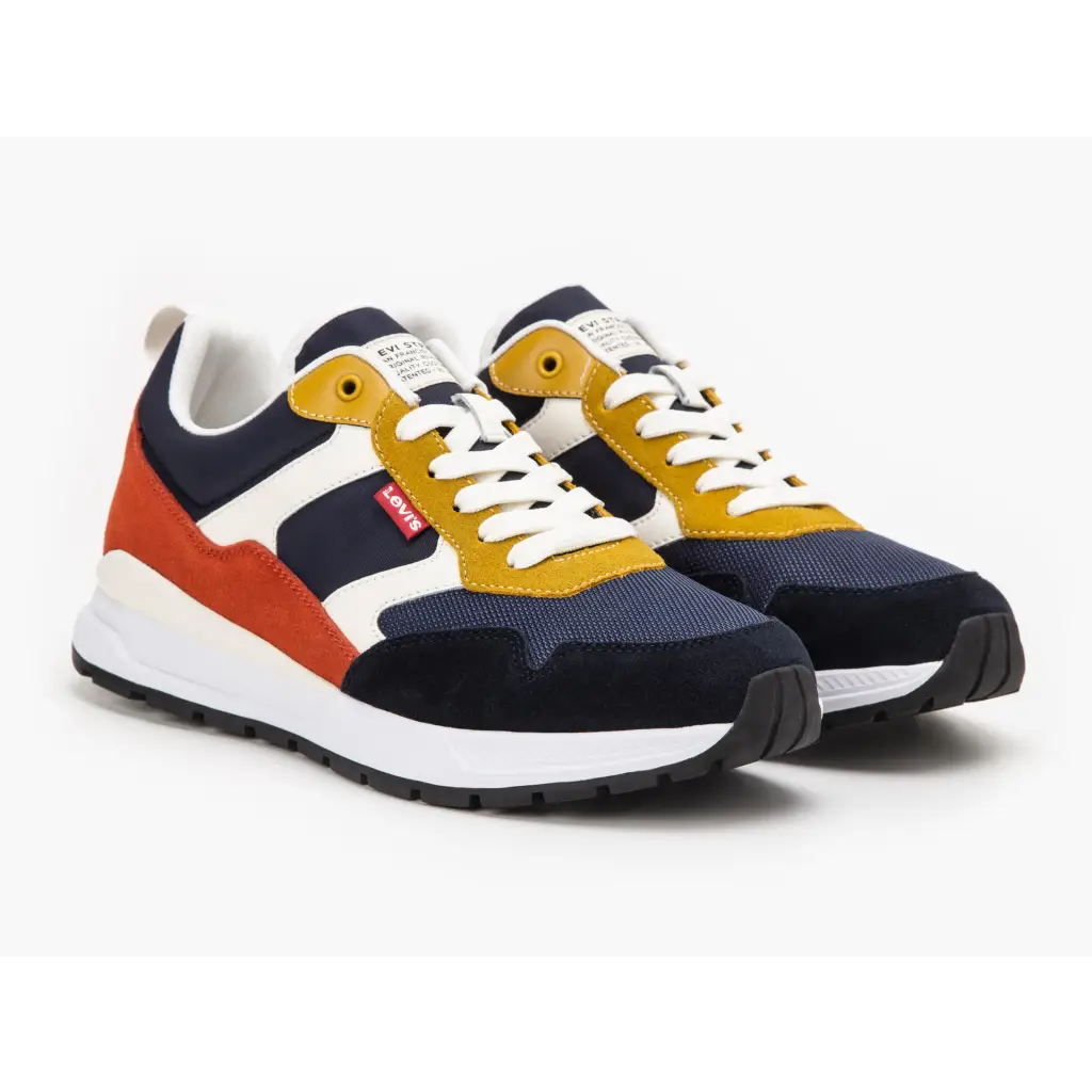 270-23514 Navy Multi Colour - MEN SNEAKERS - AW23/24 • MEN