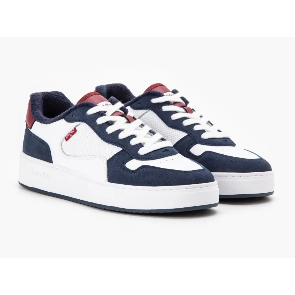 270-24010 White/blue - SNEAKERS - MEN SHOES • SS24