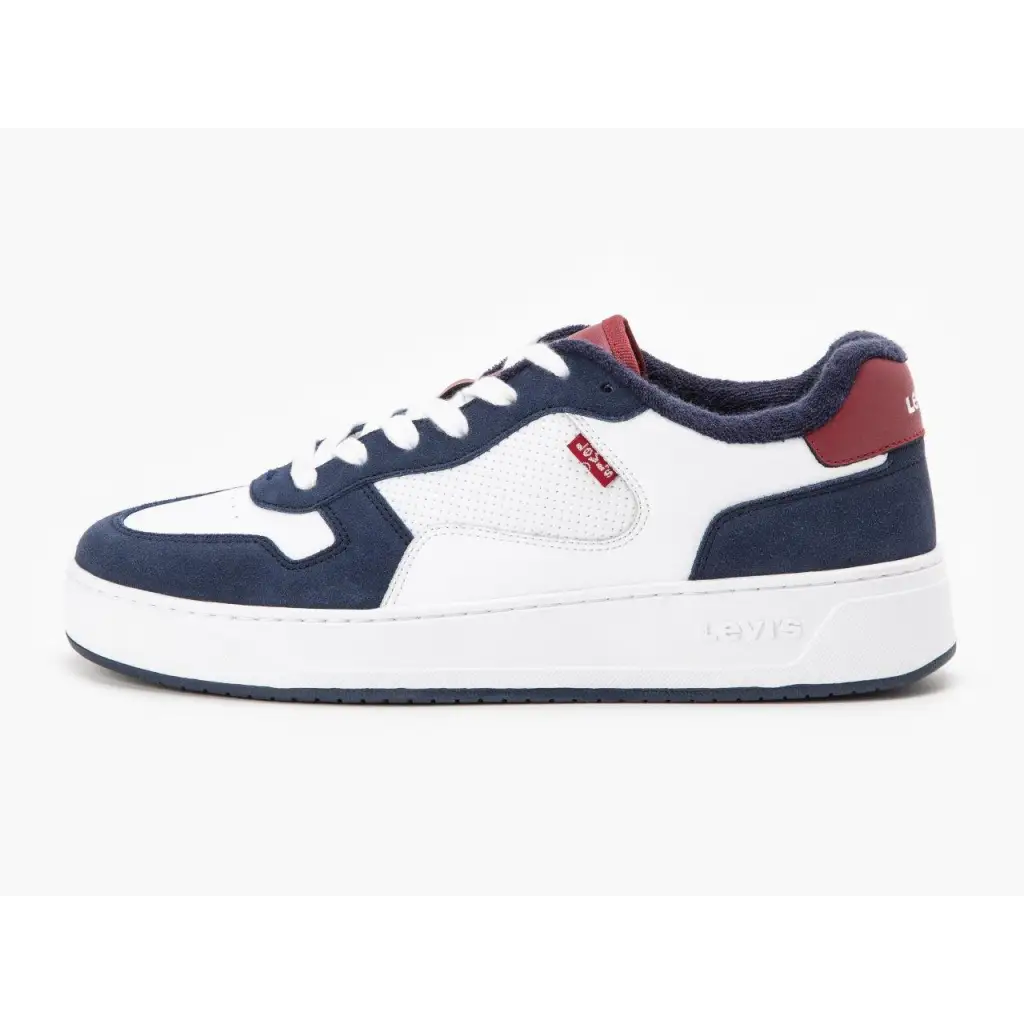 270-24010 White/blue - SNEAKERS - MEN SHOES • SS24