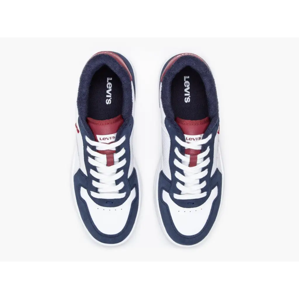 270-24010 White/blue - SNEAKERS - MEN SHOES • SS24