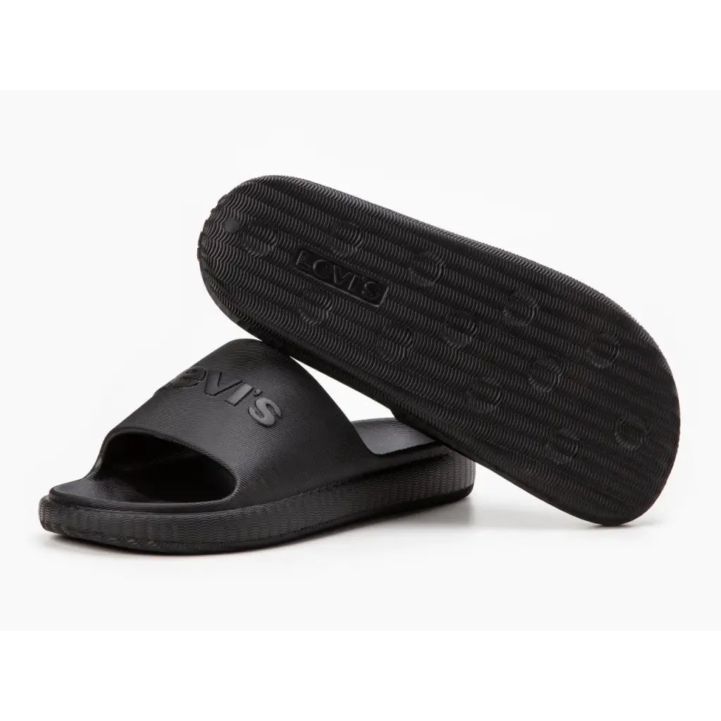 270 - 24042 Black - MEN BEACH SANDALS SHOES • SS24