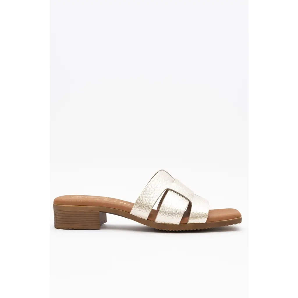 5343 Champagne - SLIDES SS24 • WOMEN SHOES