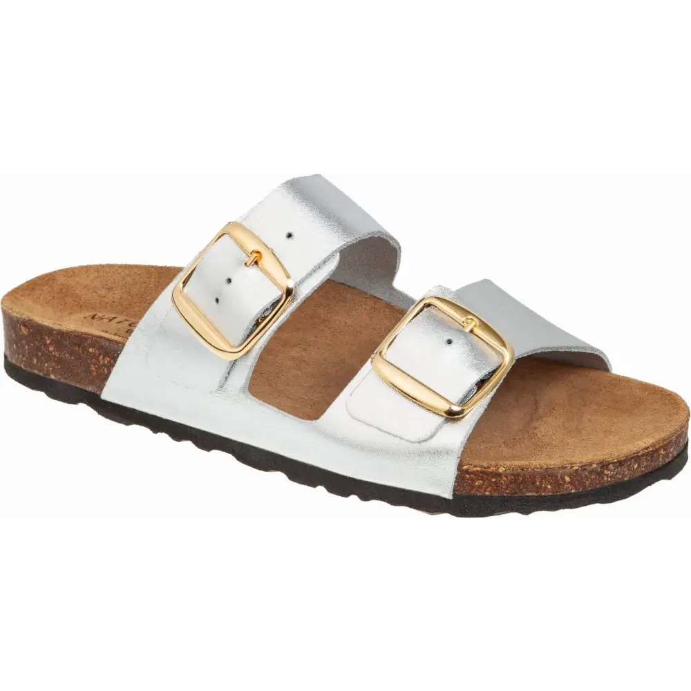 580-25016 Silver - SLIDES - ss25 • WOMEN SHOES