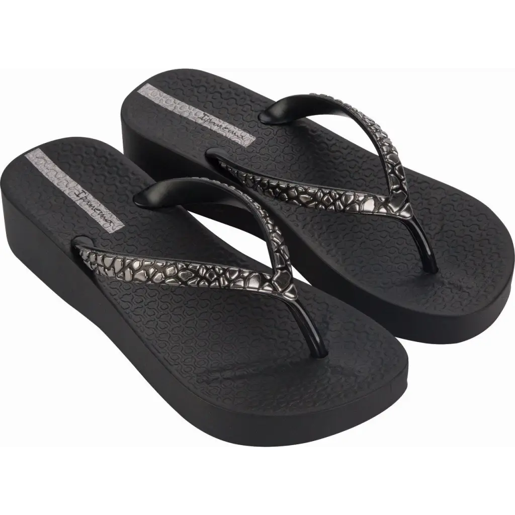 780 - 24320 Black - BEACH SANDALS - SS24 • WOMEN SHOES