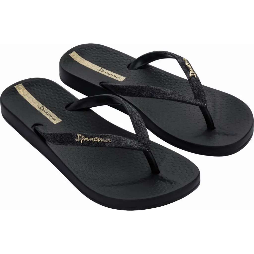 780 - 24328 Total Black - BEACH SANDALS SS24 • WOMEN SHOES
