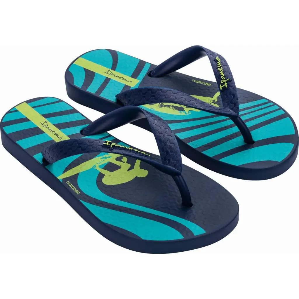 780 - 24409 Blue - KIDS SANDALS BOYS SHOES • SS24