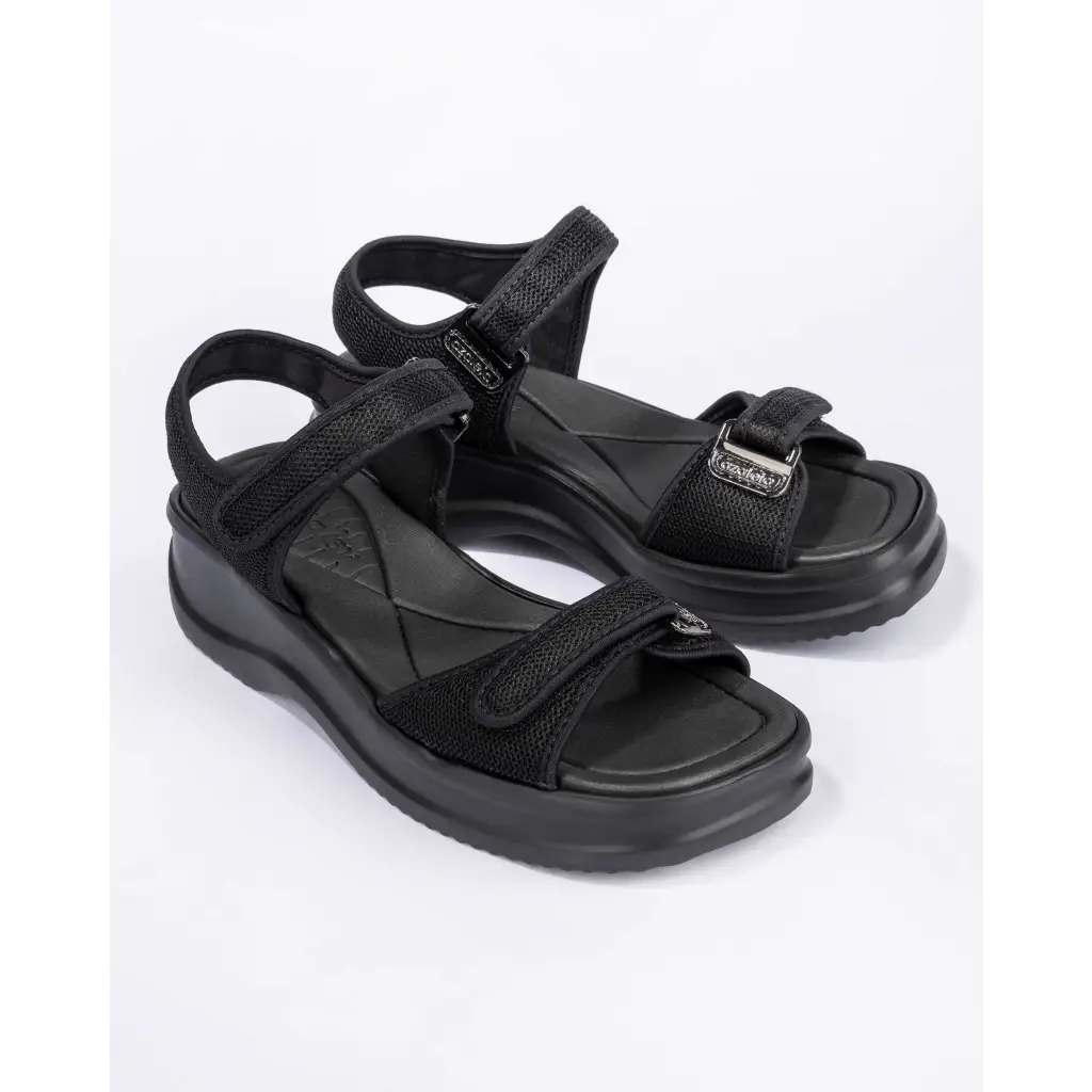 781-23003 Black - BEACH SANDALS - SS23 • WOMEN SHOES