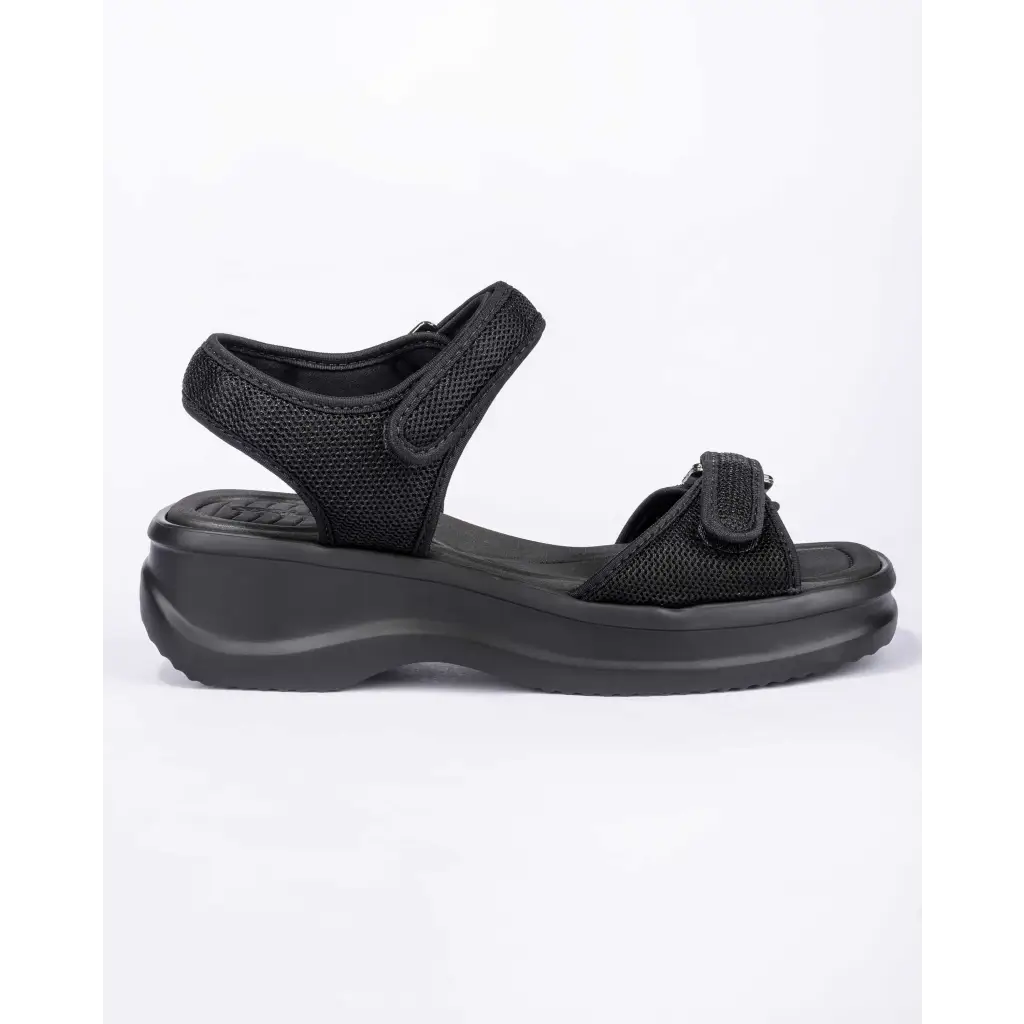 781-23003 Black - BEACH SANDALS - SS23 • WOMEN SHOES
