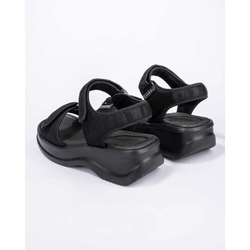 781-23003 Black - BEACH SANDALS - SS23 • WOMEN SHOES