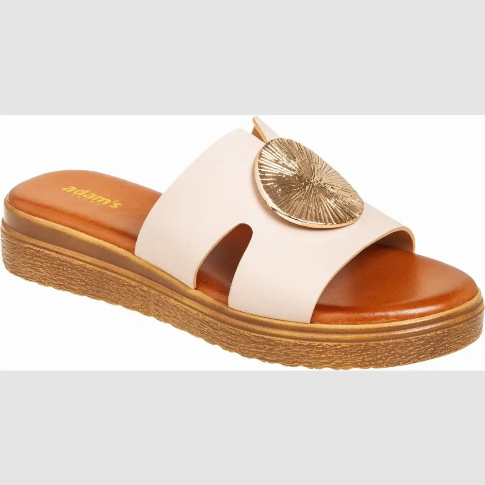 829-26019 Beige - SLIDES - SS26 • WOMEN SHOES