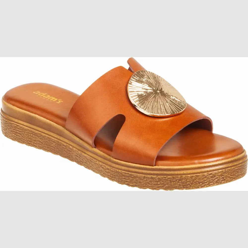 829-26019 Camel - SLIDES - SS26 • WOMEN SHOES