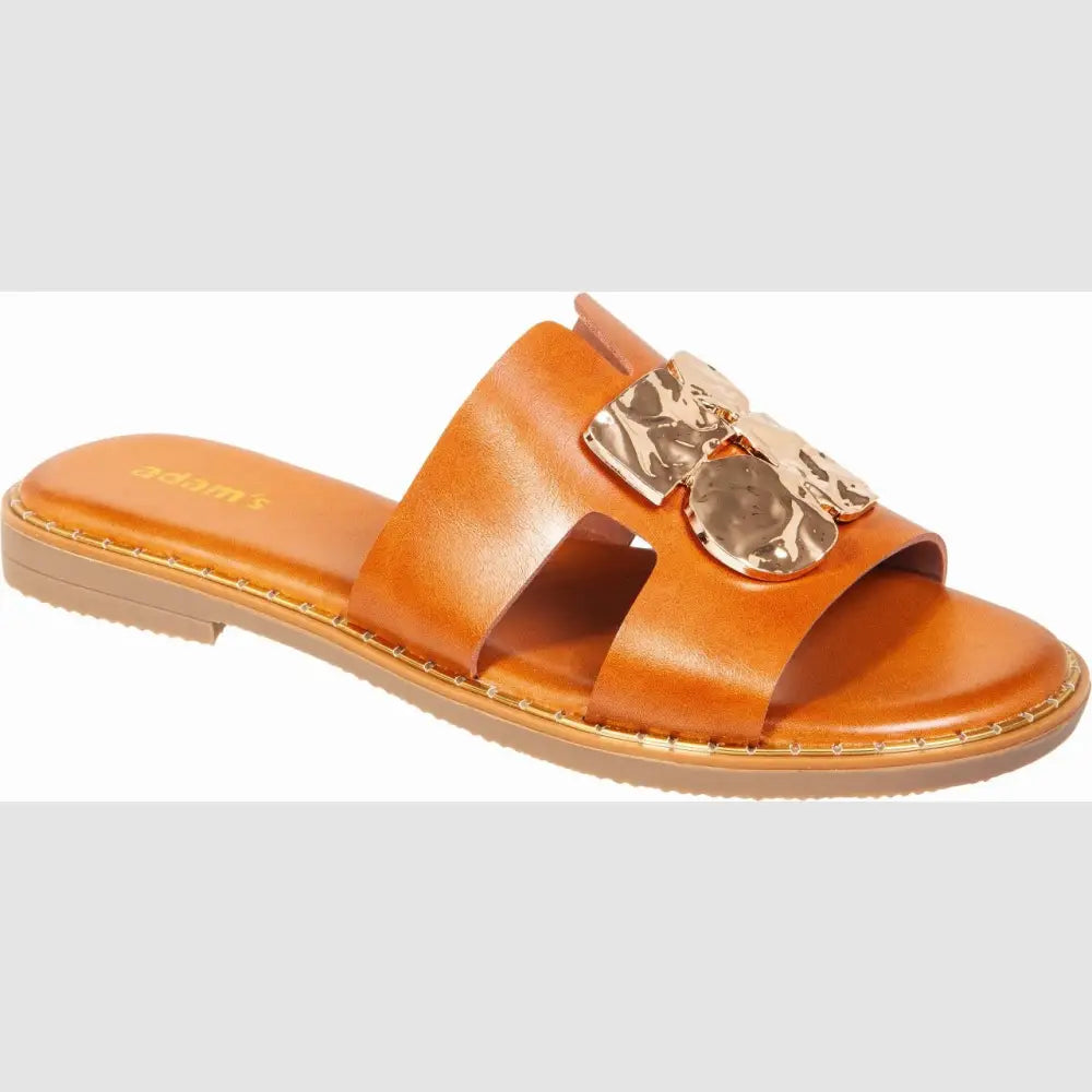 829-26026 Camel - SLIDES - SS26 • WOMEN SHOES