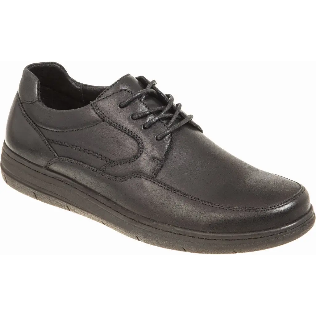 844-23509 Black - MEN LACE UP - AW23/24 • MEN SHOES