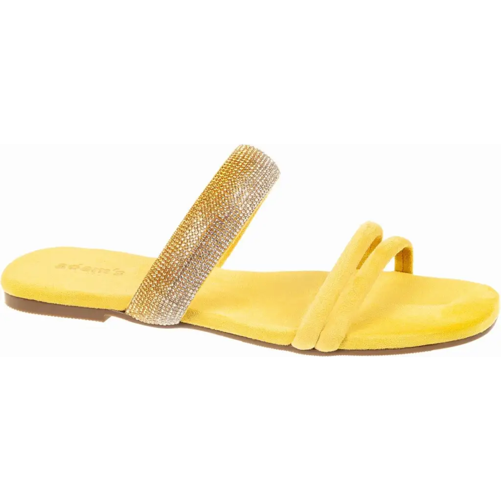 848 - 24005 Yellow - SLIDES SS24 • WOMEN SHOES