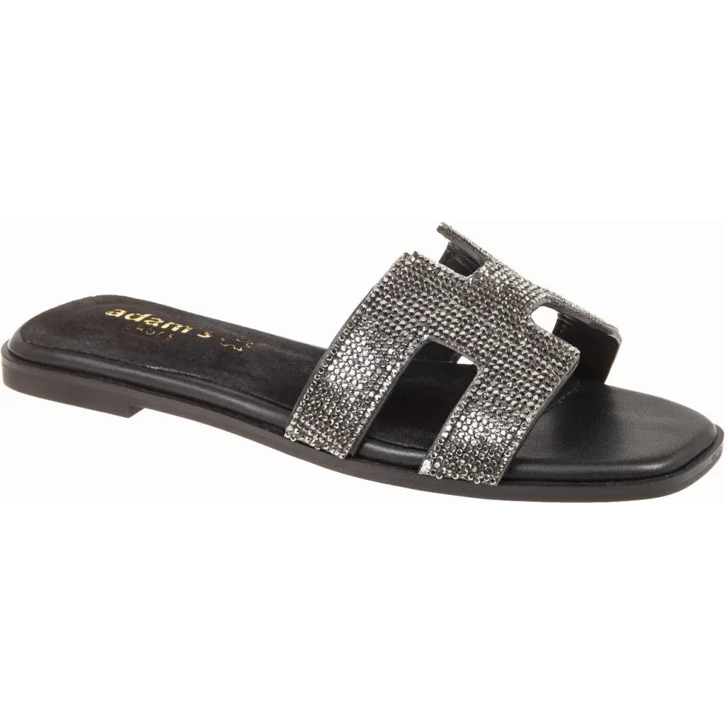 848 - 24018 Black - SLIDES SS24 • WOMEN SHOES