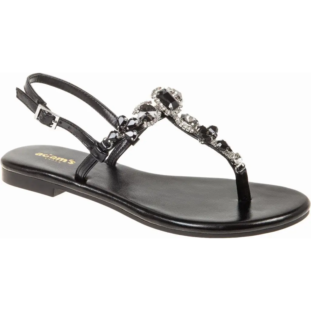 848 - 24019 Black - SANDALS SS24 • WOMEN SHOES