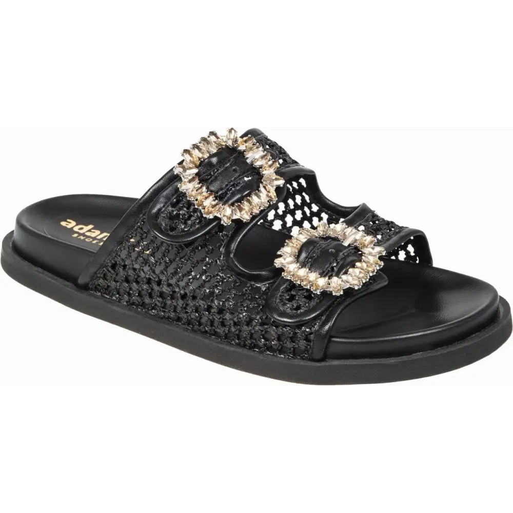 848-25027 Black - SLIDES - ss25 • WOMEN SHOES