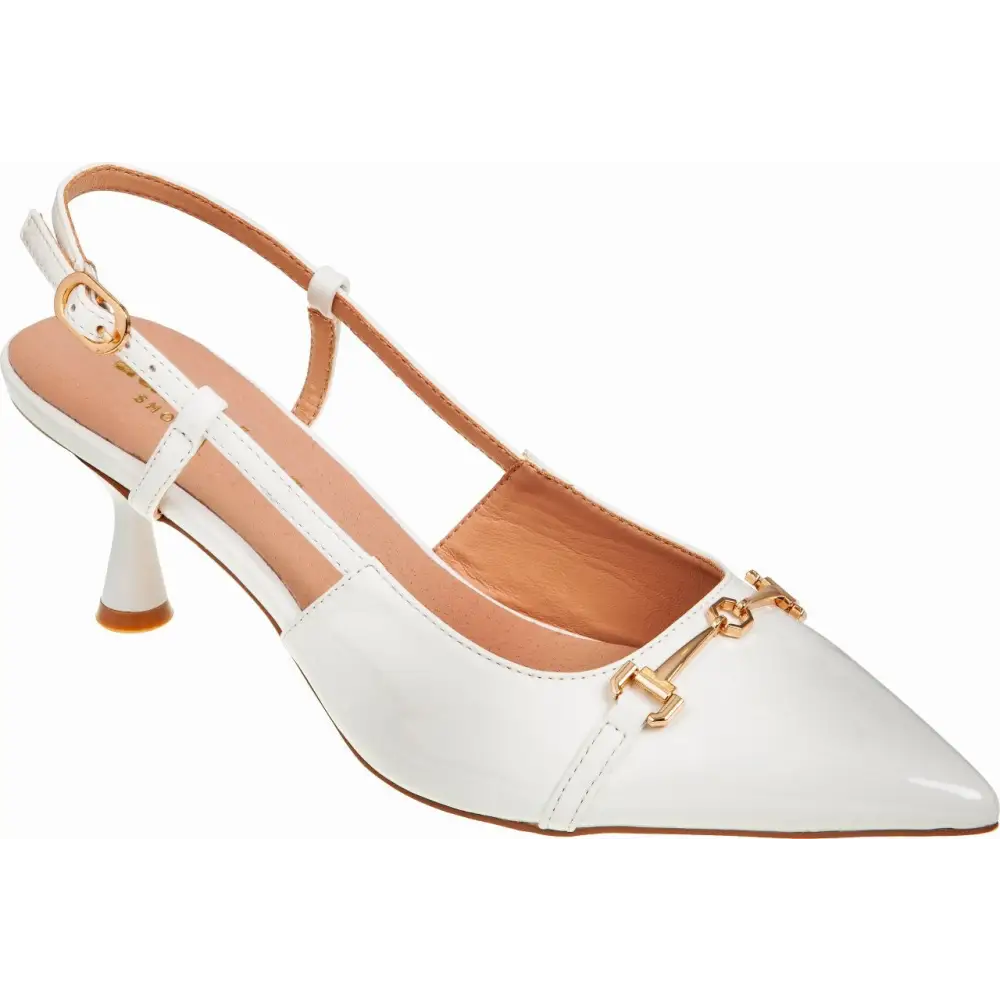 848-25037 White - PUMPS - ss25 • WOMEN SHOES