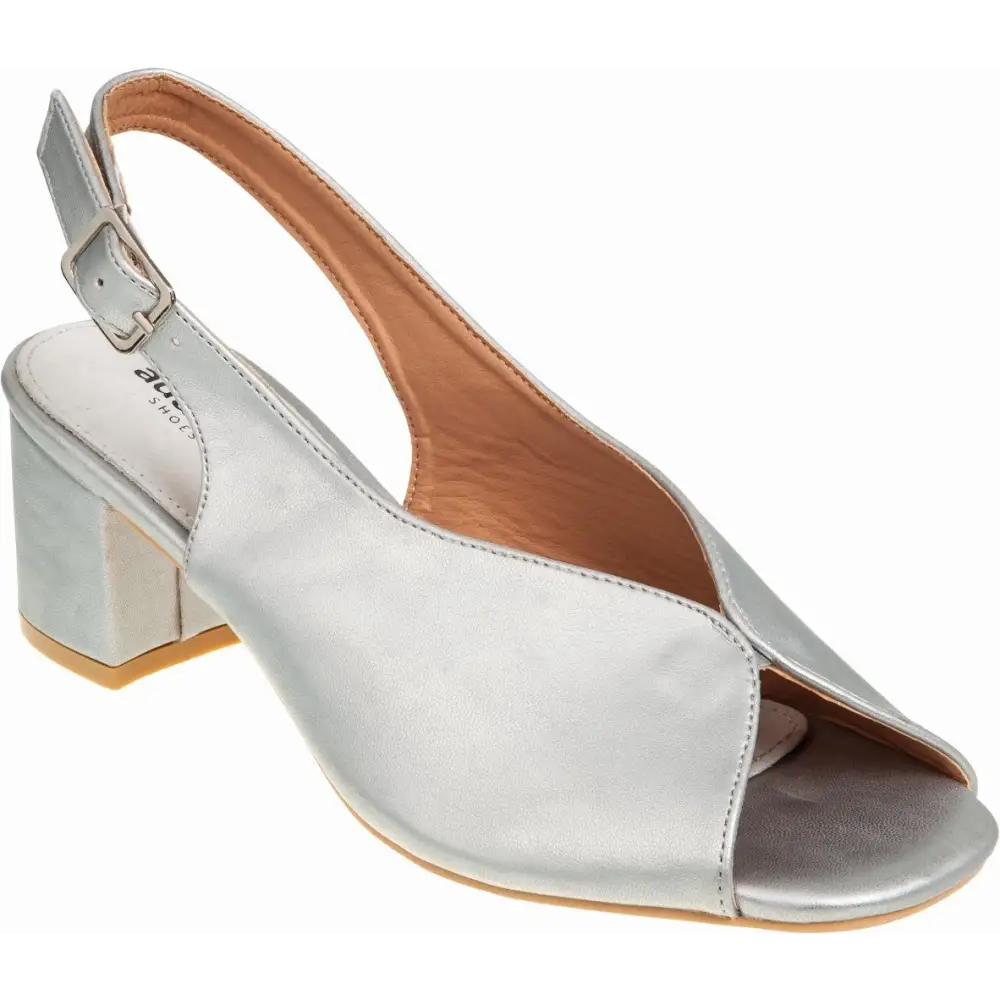 907-25020 Silver - HEEL SANDALS - ss25 • WOMEN SHOES
