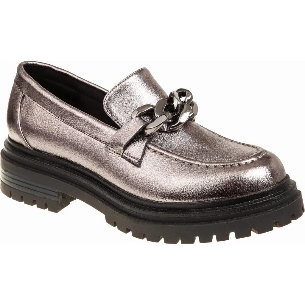 910-23508 Pewter - LOAFERS - AW23/24 • WOMEN SHOES