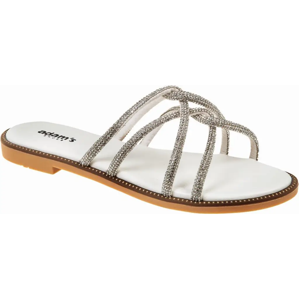 910 - 24031 White - SLIDES SS24 • WOMEN SHOES