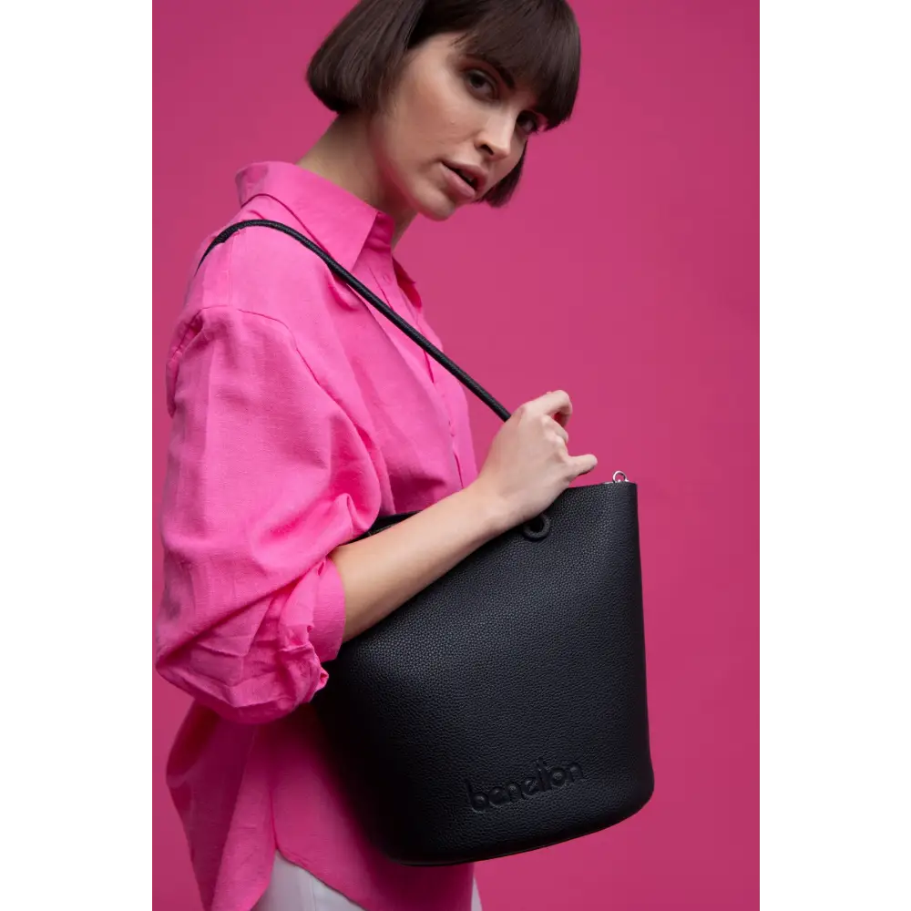 Bnt_1502 Black - SHOULDER BAGS - AW25/26 • WOMEN BAGS