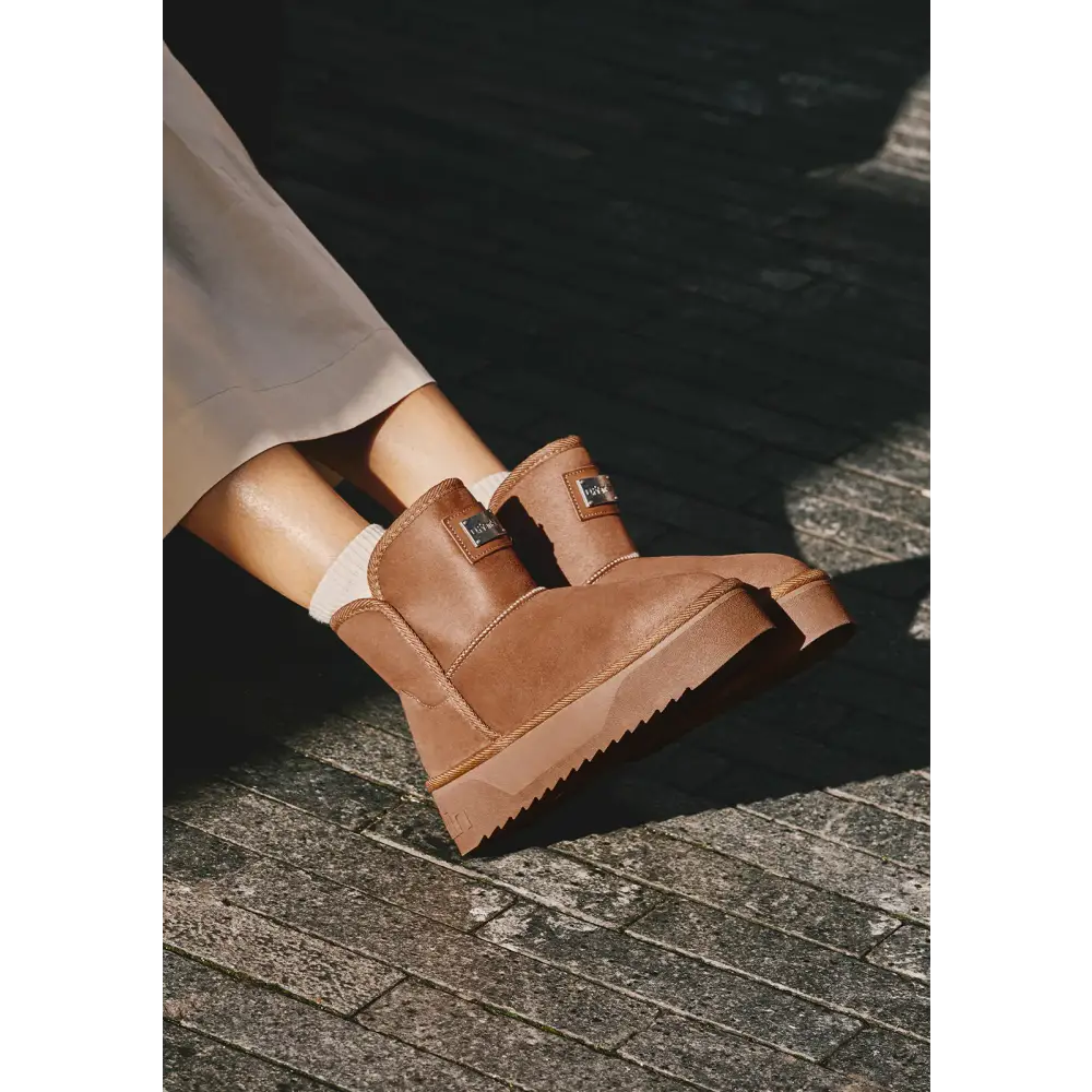 Dfsh371004 Low Tan - BOOTS - AW25/26 • WOMEN SHOES