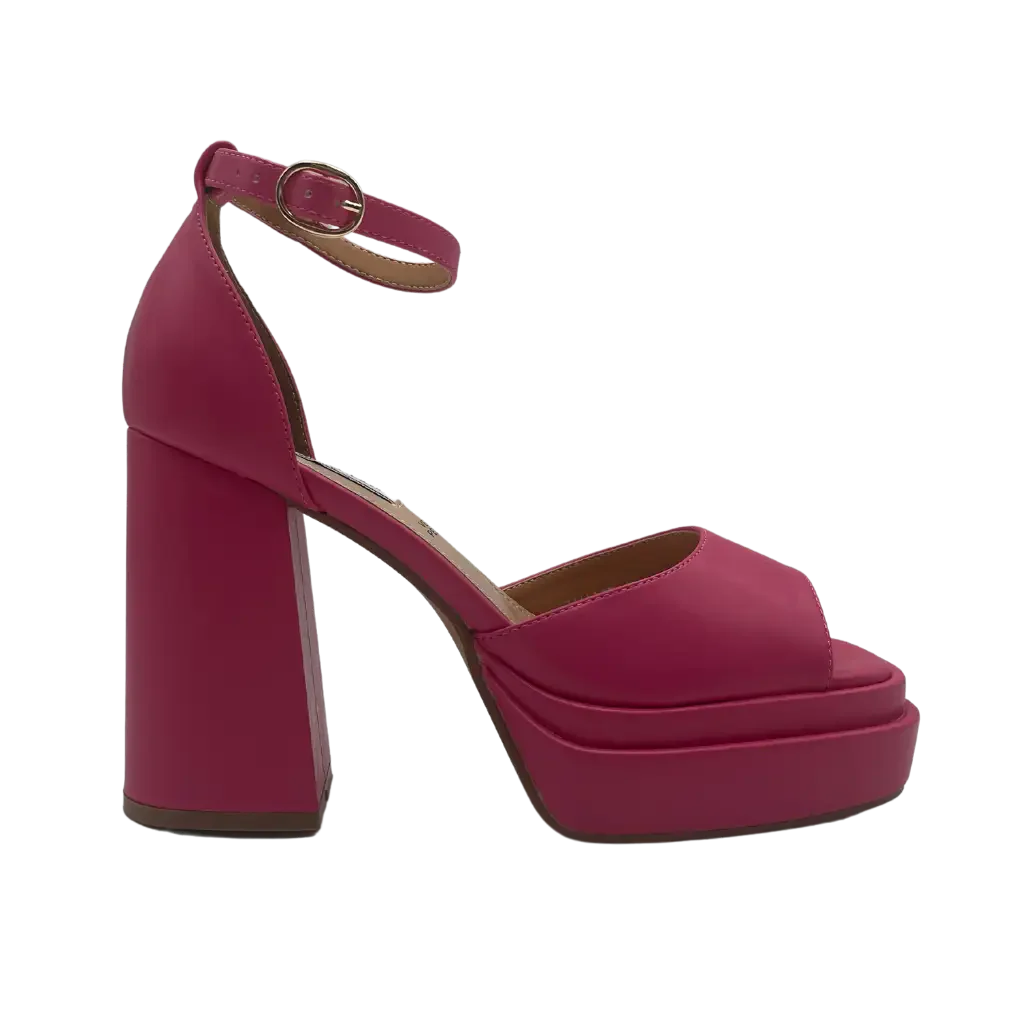 ZM9355 FUXIA - HEEL SANDALS