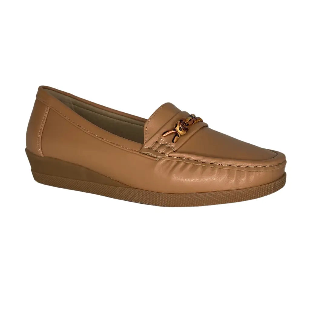 1005-8 KHAKI - MOCASSINS
