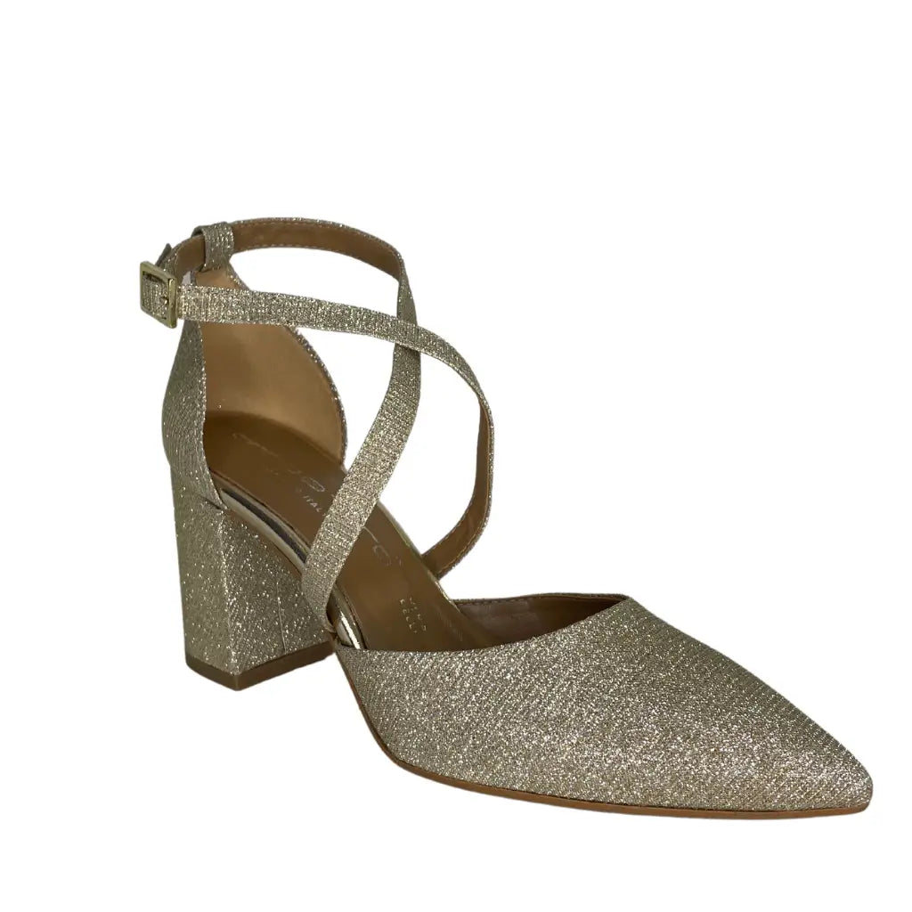 1015 GOLD GLITTER - PUMPS