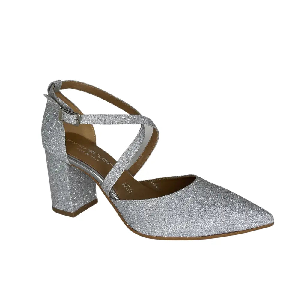 1015 SILVER GLITTER - PUMPS