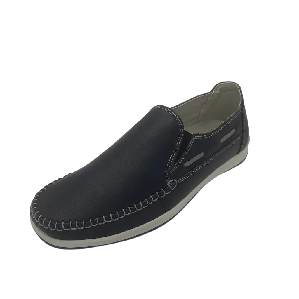 221 BLUE - MEN MOCASSINS