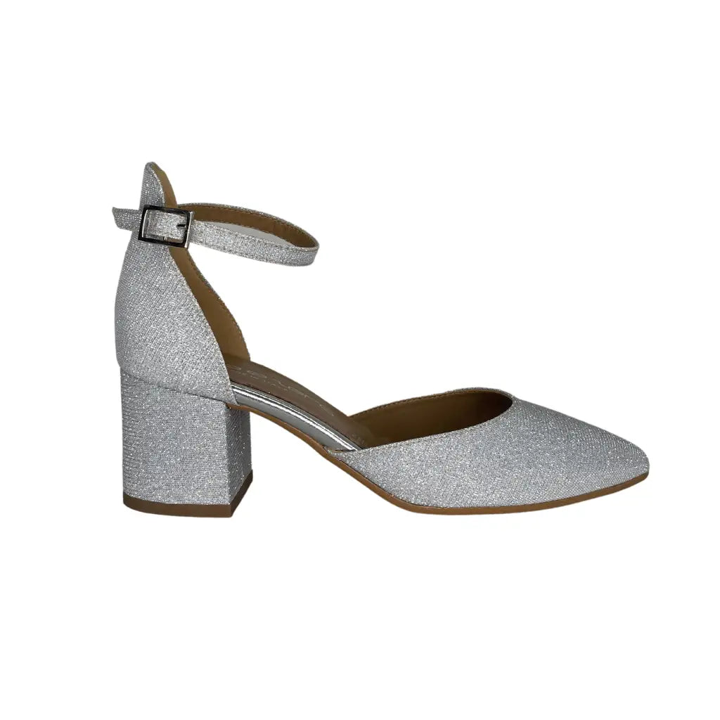 617 SILVER GLITTER - PUMPS