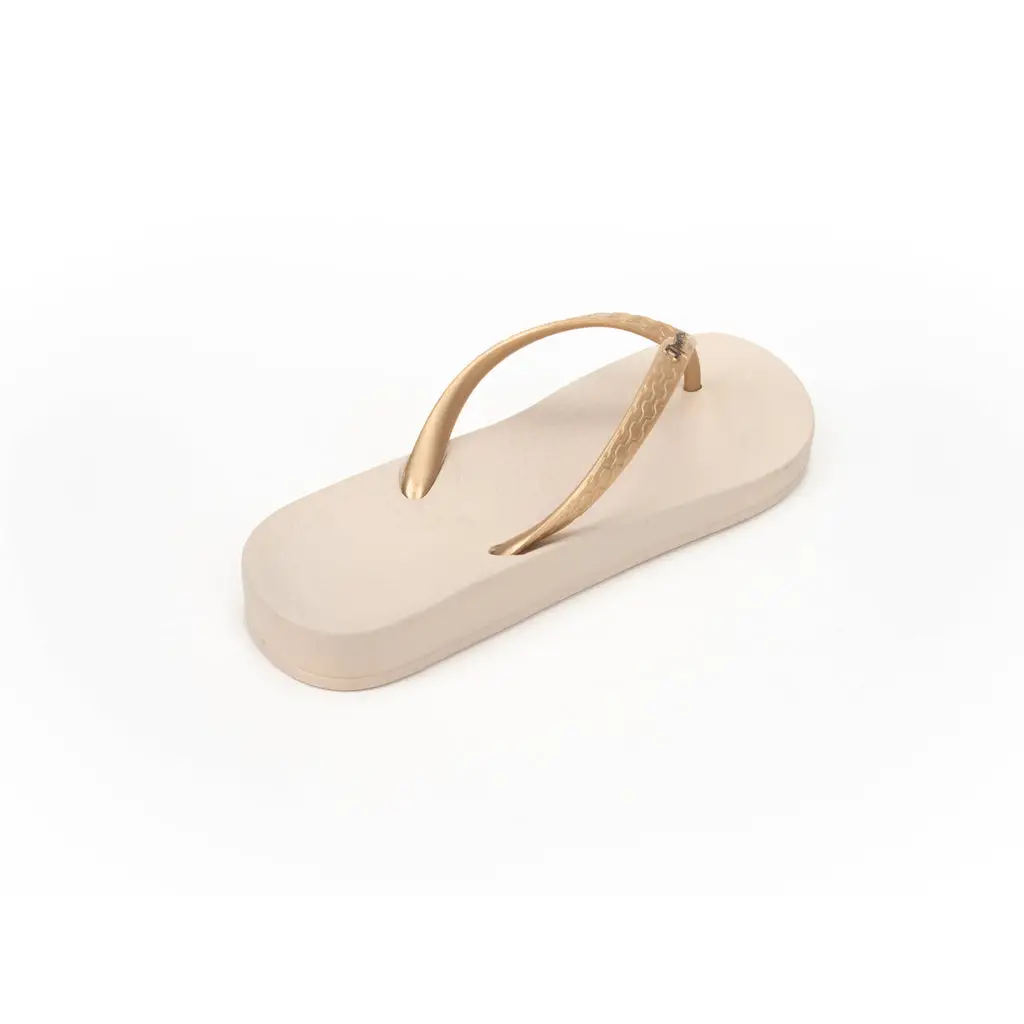 780-23321 Gold - BEACH SANDALS - SS23 • WOMEN SHOES