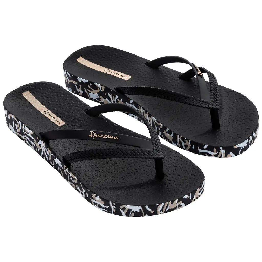 780-23349 Black - BEACH SANDALS - SS23 • WOMEN SHOES