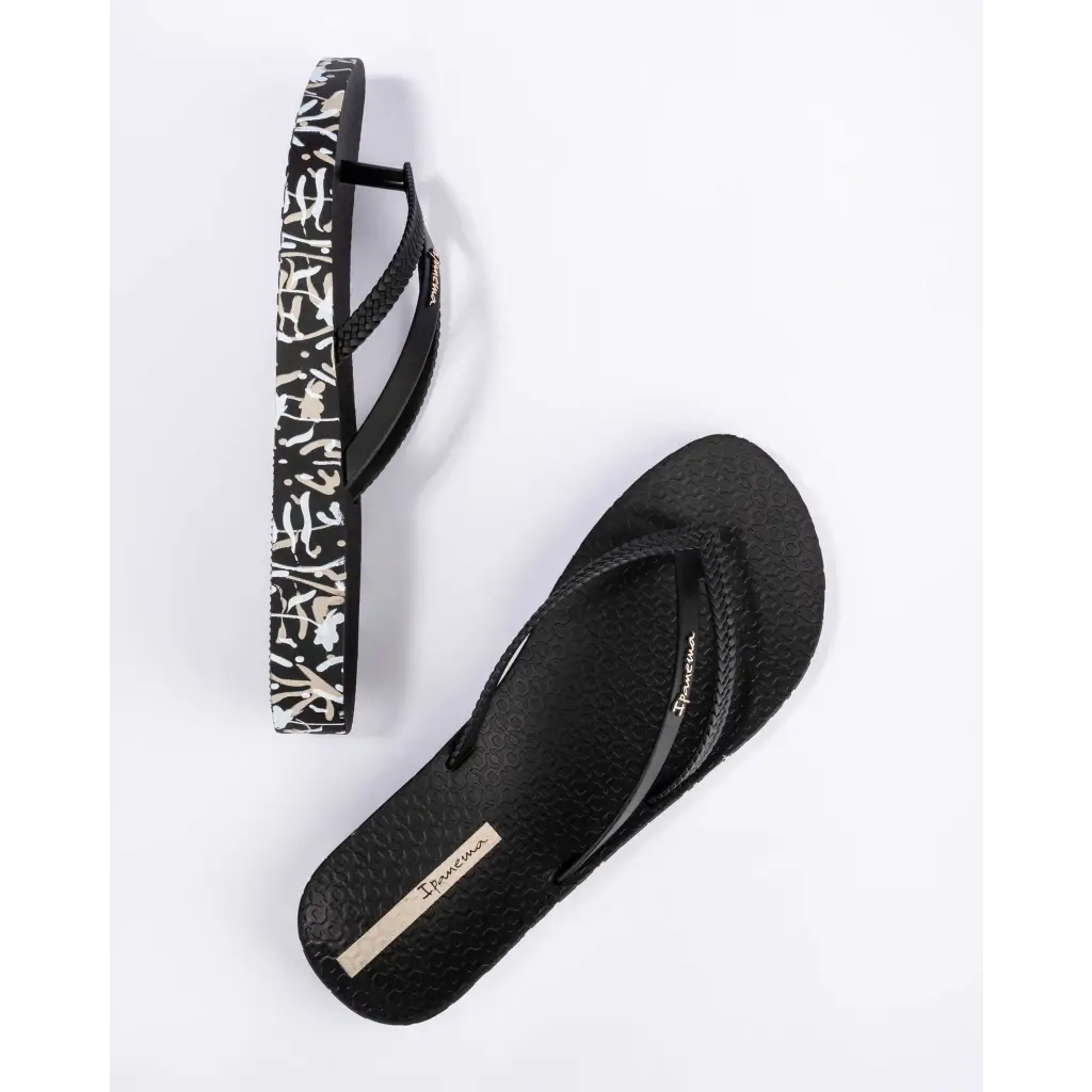 780-23349 Black - BEACH SANDALS - SS23 • WOMEN SHOES