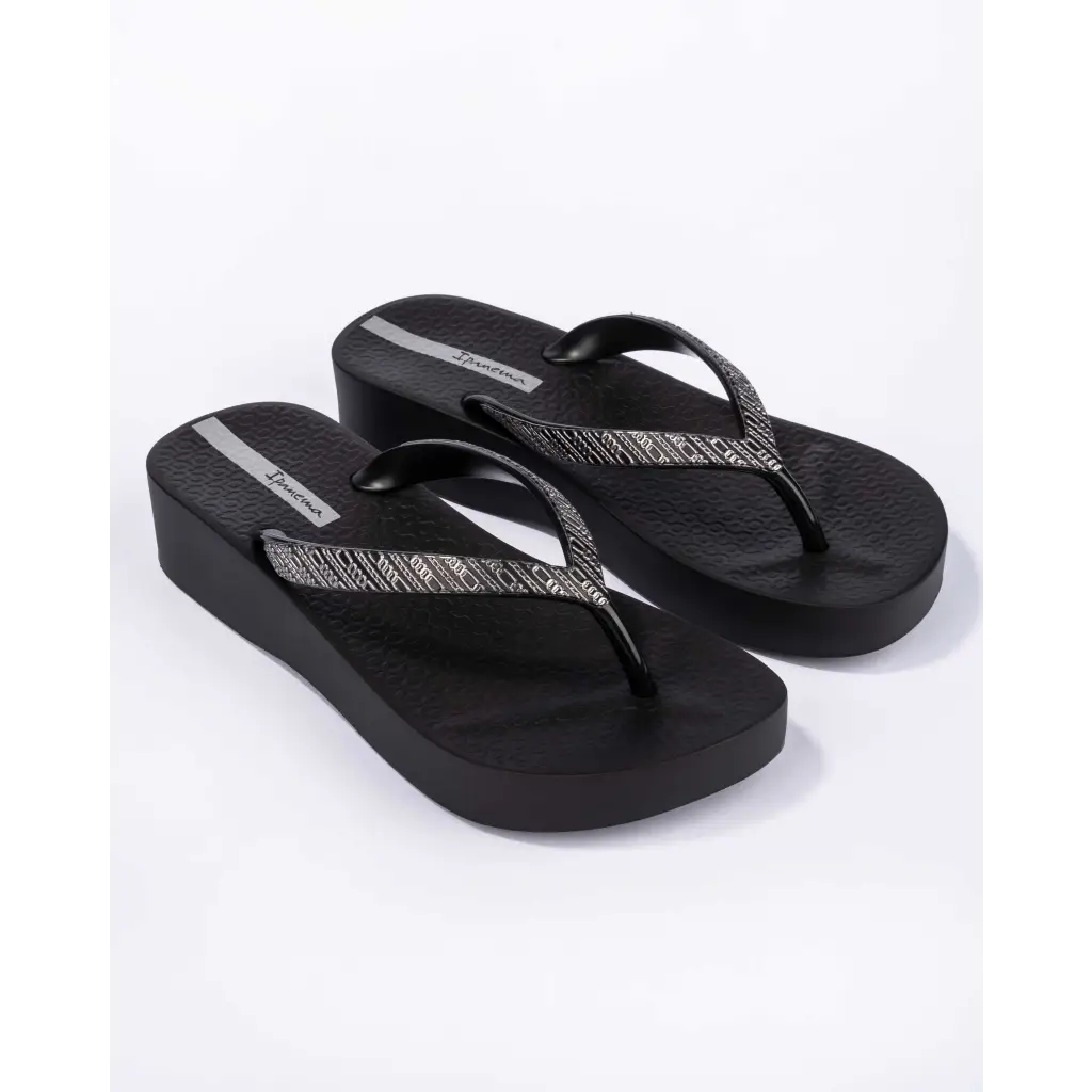 780-23356 Black - BEACH SANDALS - SS23 • WOMEN SHOES