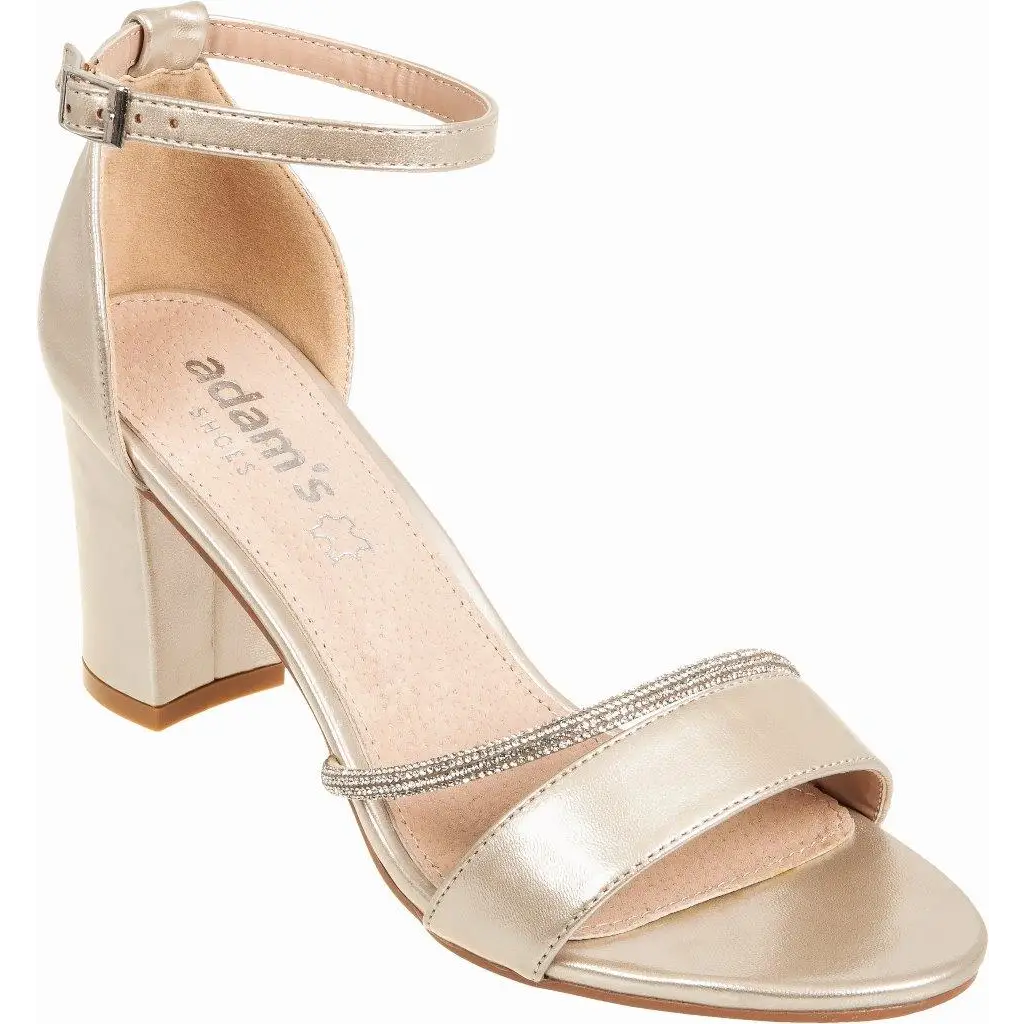 820-23006 GOLD - HEEL SANDALS