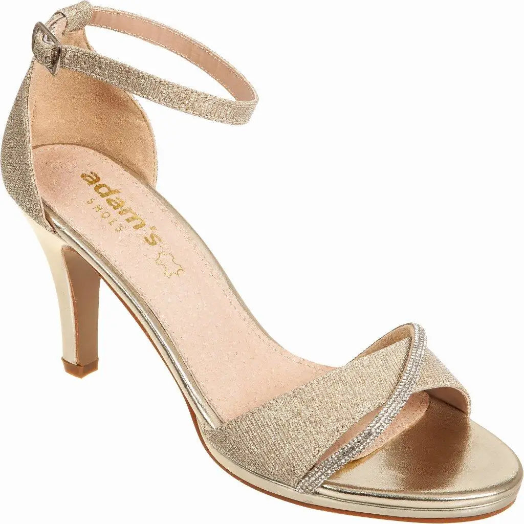 820-23007 GOLD - HEEL SANDALS