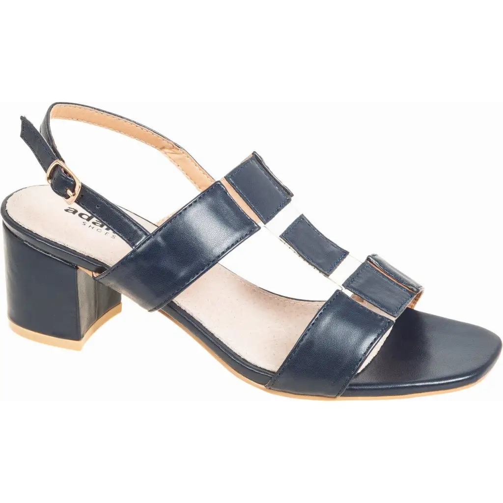907-23013 BLUE - HEEL SANDALS