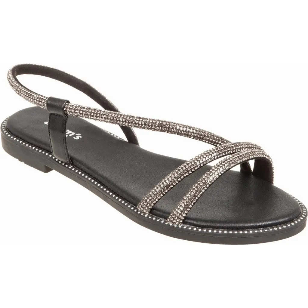 910-23019 BLACK - SANDALS