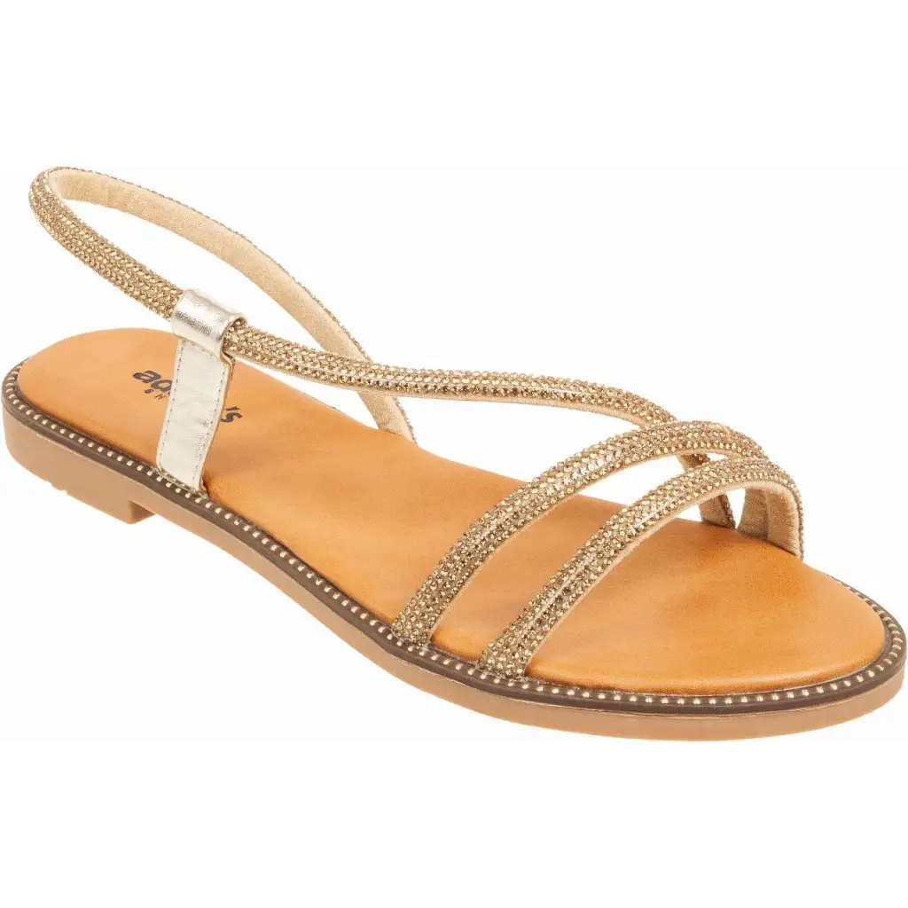 910-23019 GOLD - SANDALS