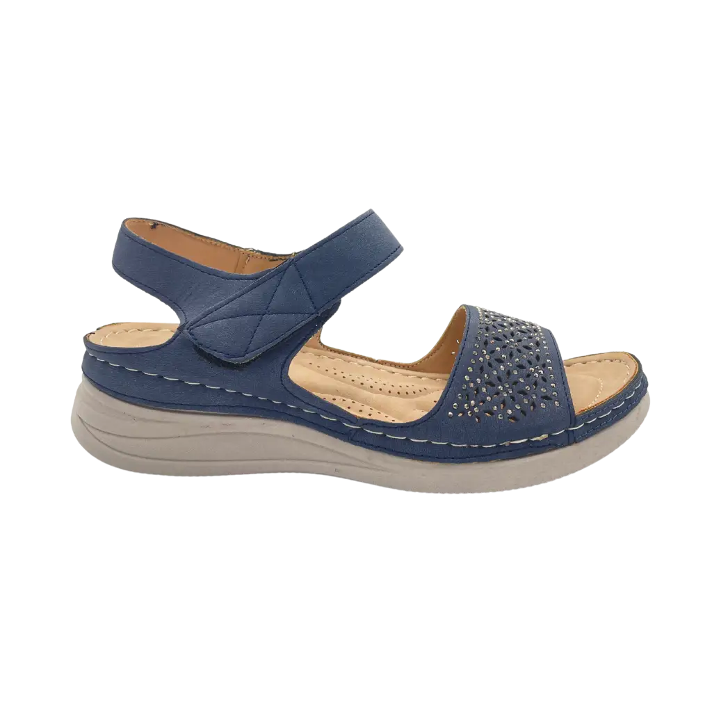 96283 BLUE - SANDALS