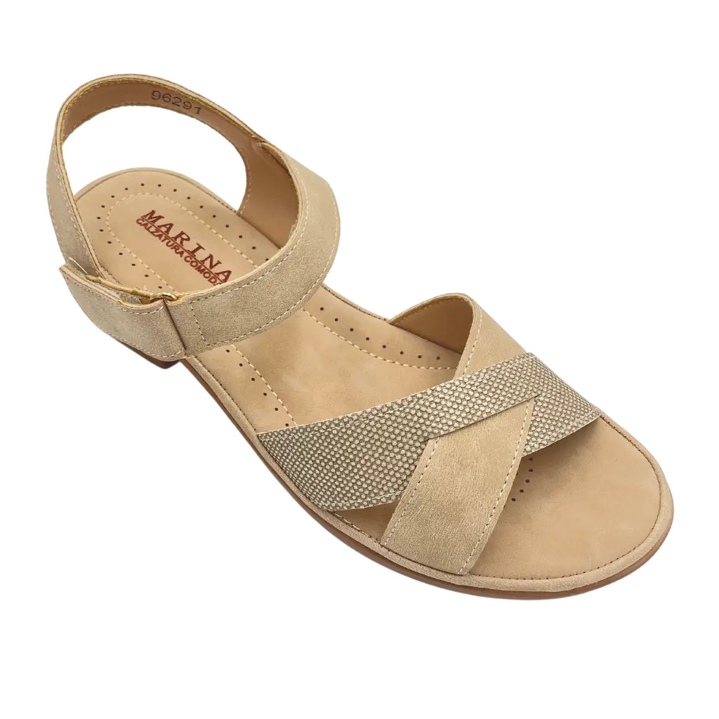 96291 BEIGE - SANDALS