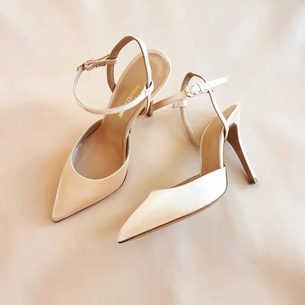ALENA nude satin-Martello Oro-Βenissimo