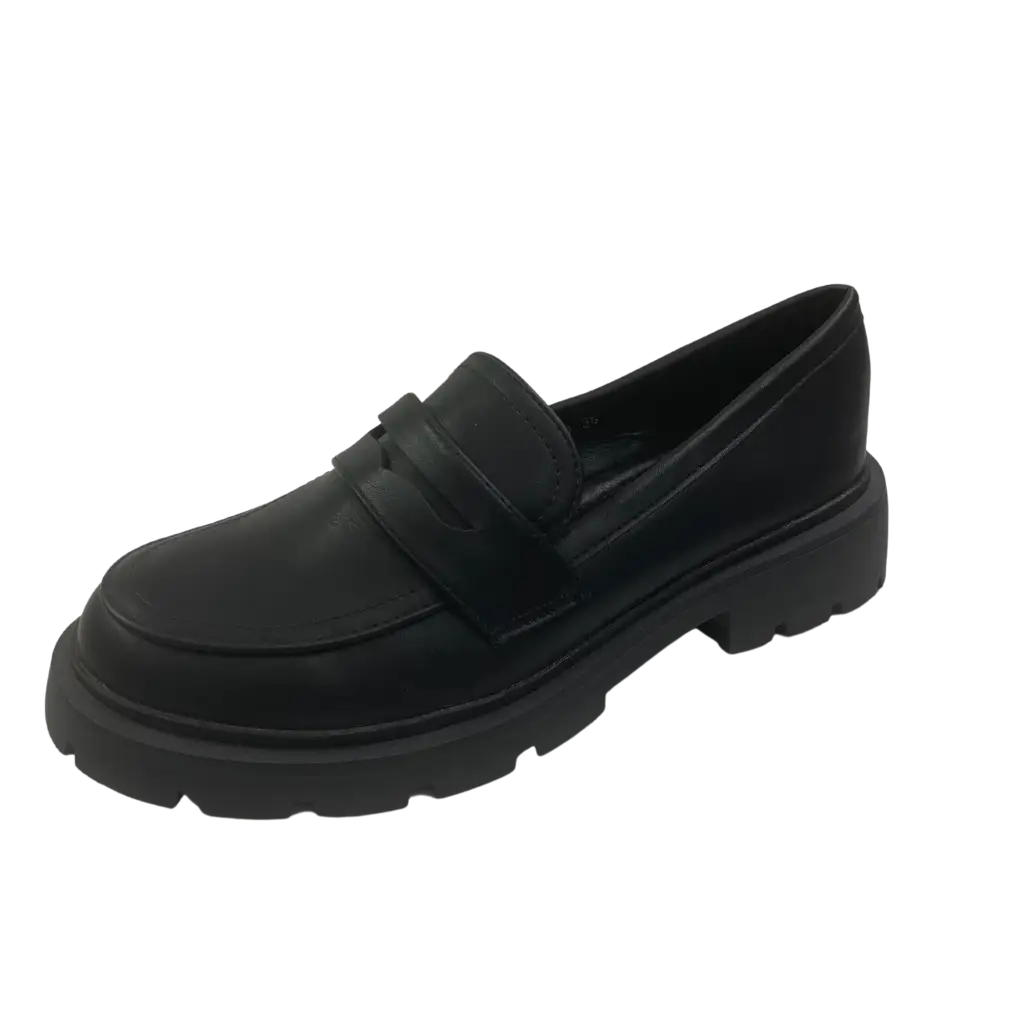 B-930 Black - MOCASSINS