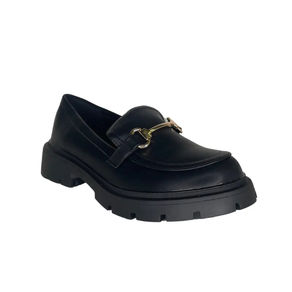 B-931 BLACK - MOCASSINS