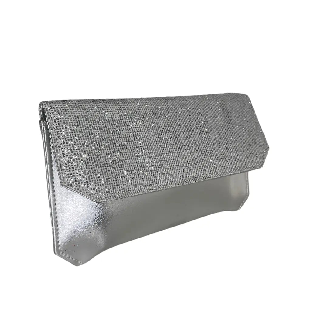 BAG SILVER CRYSTALS - CLUTCH BAGS